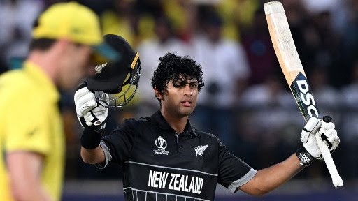 RACHIN RAVINDRAS DREAM WORLD CUP CONTINUES WITH 117 AGAINST AUSTRALIA