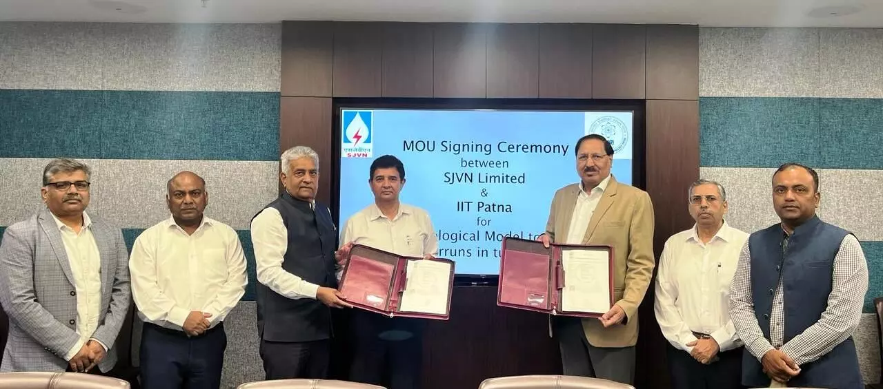 SJVN Partners with IIT Patna to develop Advanced Geological Model for its tunneling projects