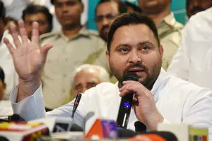 Not aware of arrest warrant against Lalu Prasad: Tejashwi Yadav