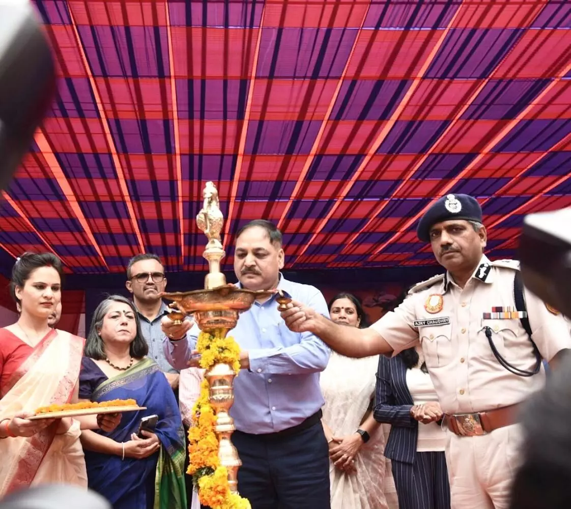 Special Police Unit for Women  and Children of Delhi Police organised Summer Camp.