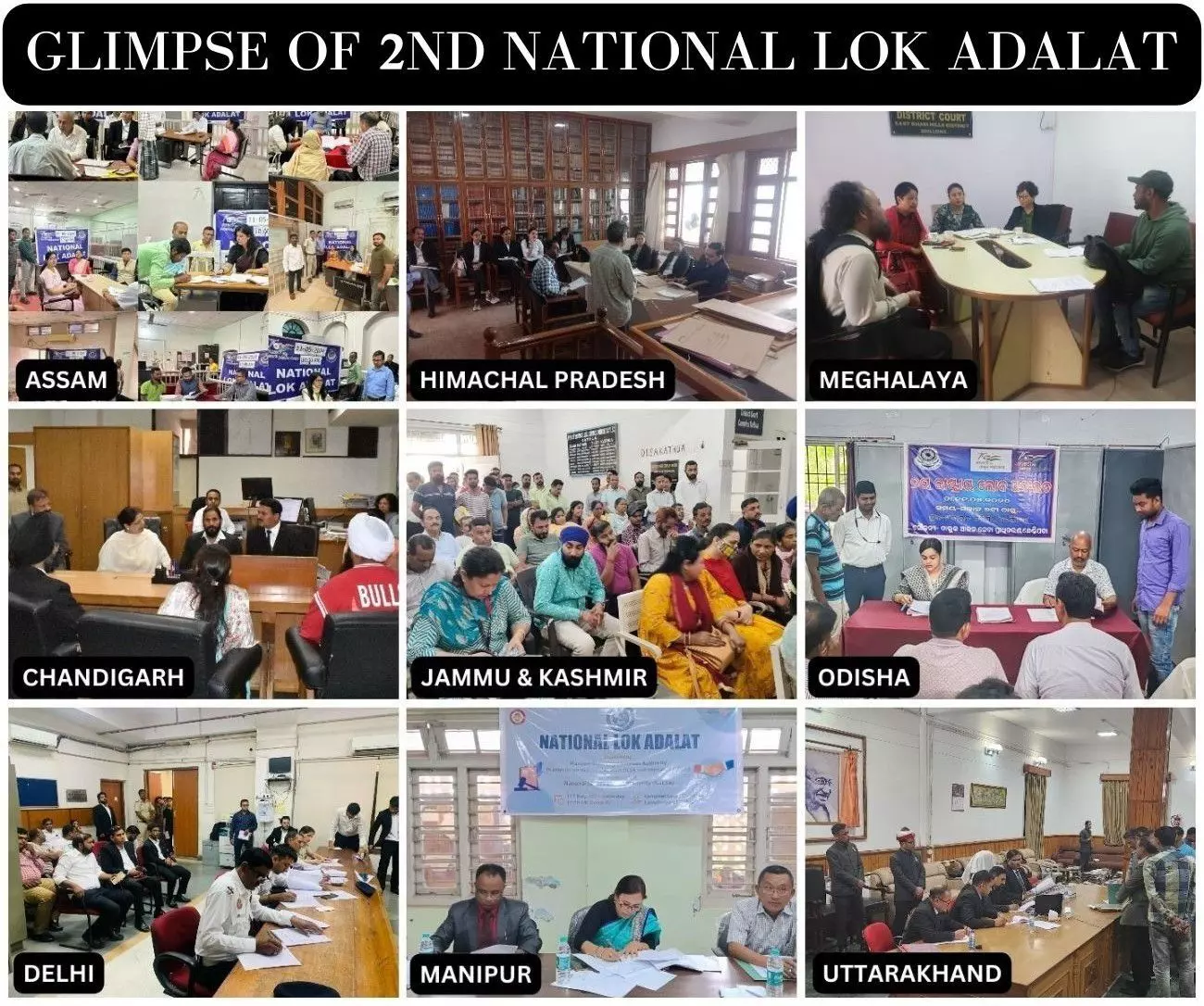 National Legal Services Authority Organizes Successful 2nd National Lok Adalat of 2024