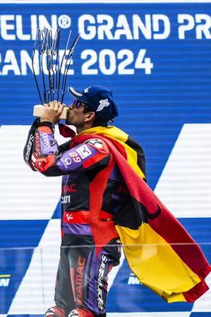 MotoGP 2024: Martin astounds as Marquez pounces late on Bagnaia