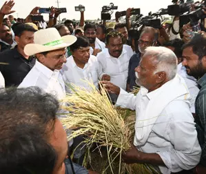 BRS calls for protests across Telangana over farmers issue