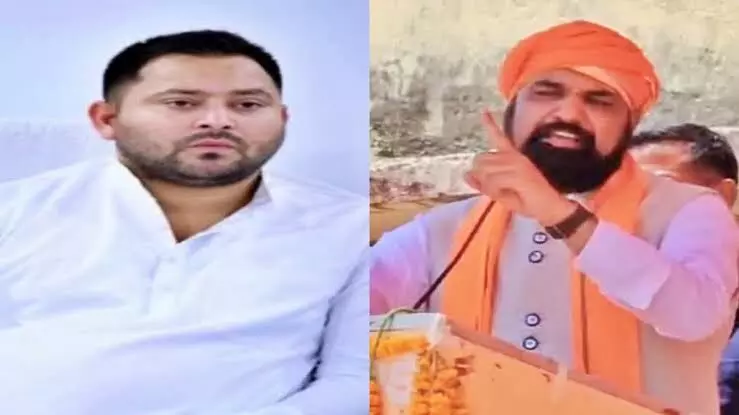 God cursed Tejashwi Yadav for eating fish in Navratri: Samrat Choudhary