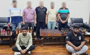 WR busts interstate liquor racket on train, nabs two bootleggers