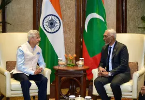 Jaishankar meets Maldives President Muizzu, says looking forward to  working together closely