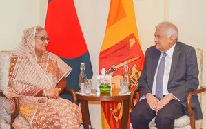 Lankan President thanks India and Bangladesh for providing assistance during crisis