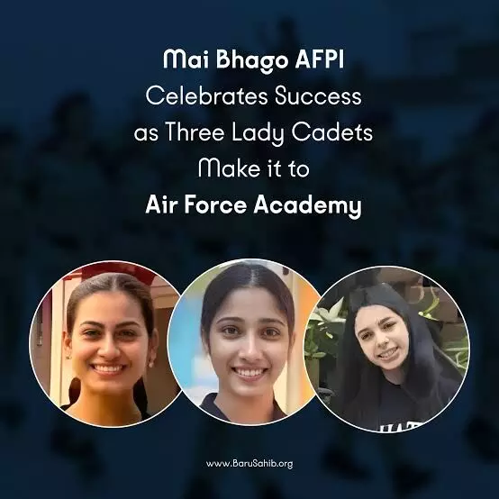 Punjab Soars High! 3 Girls From Mai Bhago AFPI Selected for Indian Air Force Academy