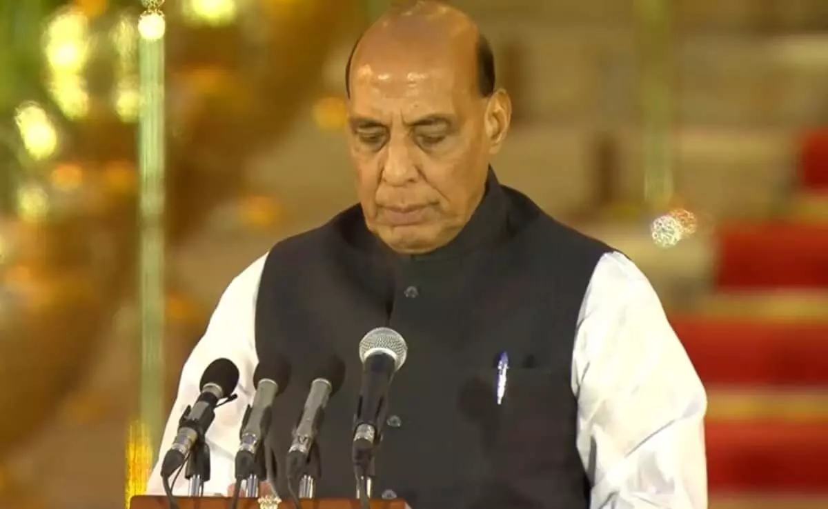 Rajnath Singh Begins Second Term as Raksha Mantri, Outlines Vision for Stronger Military and Atmanirbhar Bharat