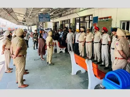 Punjab Police Conducts Massive Statewide CASO at Railway Stations, Bus Stands