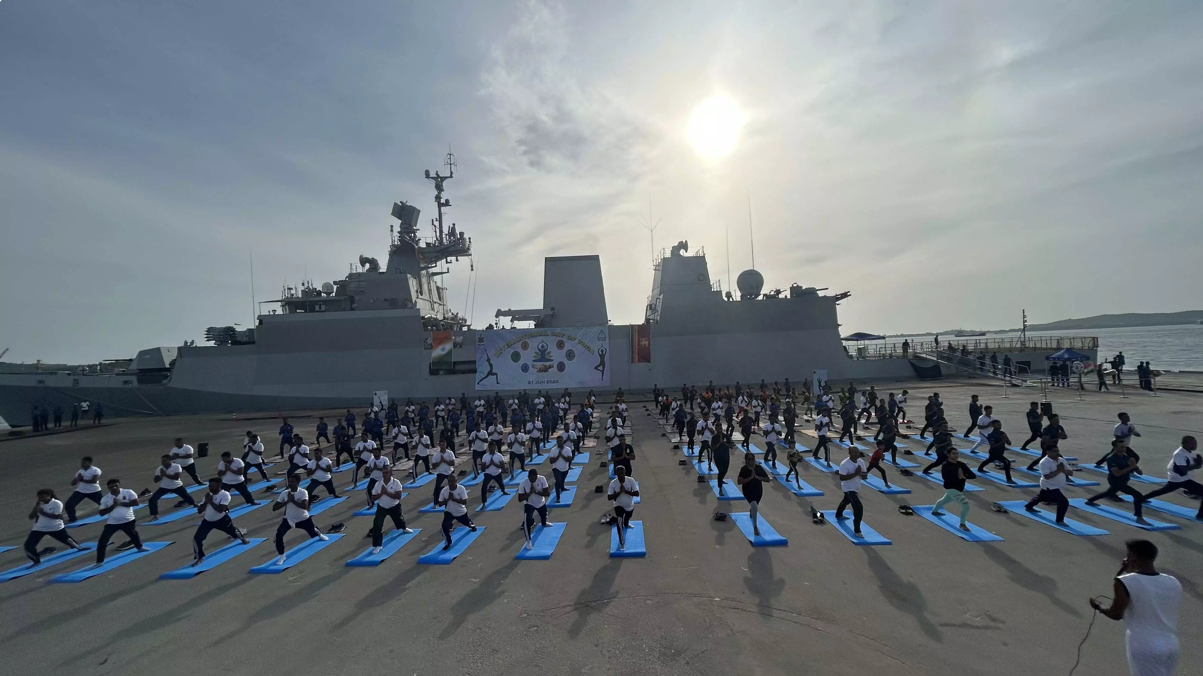 Indian Navy Celebrates 10th International Day of Yoga Across the Globe