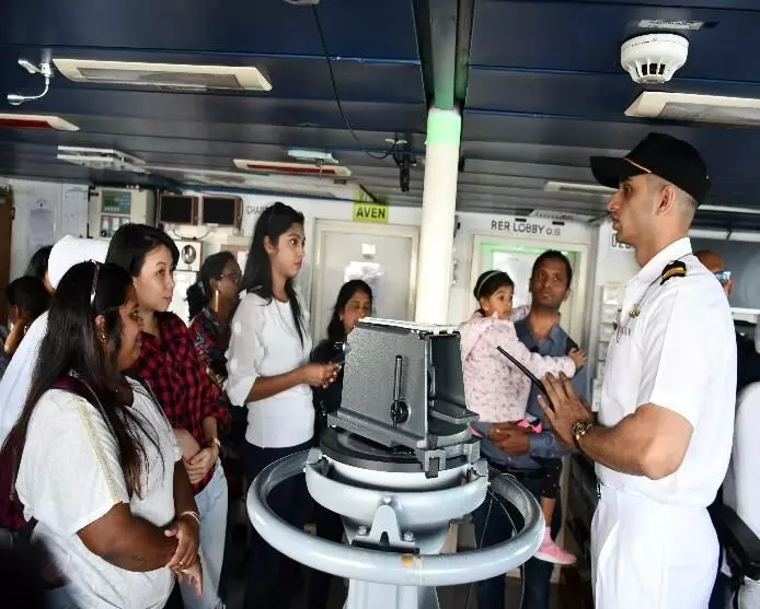 INS Sunayna Concludes Diplomatic Visit to Mauritius, Strengthens Maritime Ties