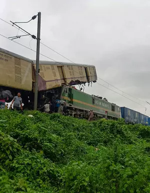 Bengal rail mishap: Assistant loco-pilot of goods train yet to give full statement