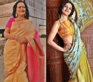 Neha Joshi, Himani Shivpuri pick prized possessions from their saree collection