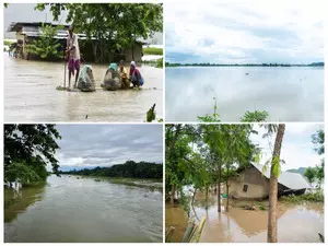 Assam floods: 6 more dead, 24 lakh hit; Amit Shah assures Centres full assistance