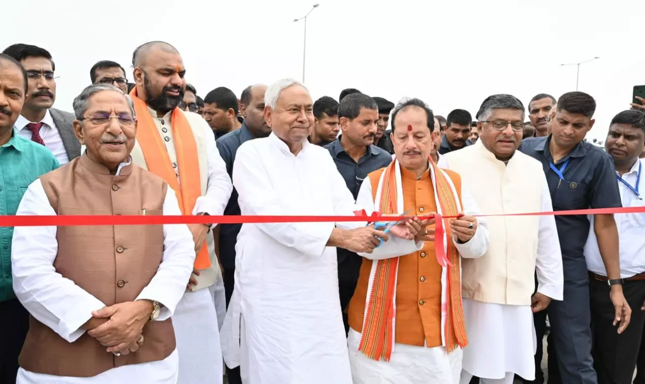 Chief Minister Nitish Kumar Inaugurates New Section of JP Gangapath in Patna