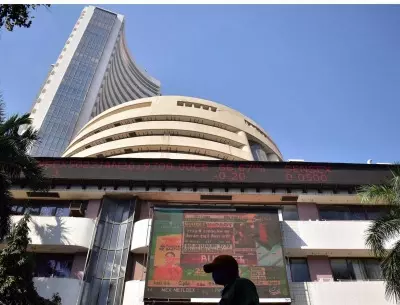 Sensex trades flat after opening in green