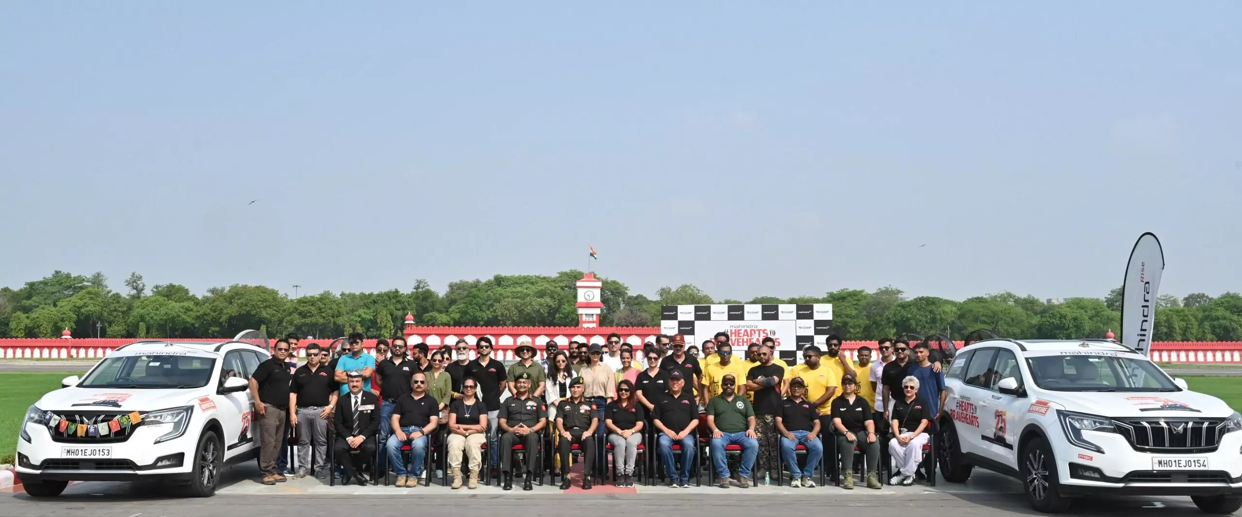 Heart to Bravehearts Car Rally Launched to Mark 25th Anniversary of Kargil Victory