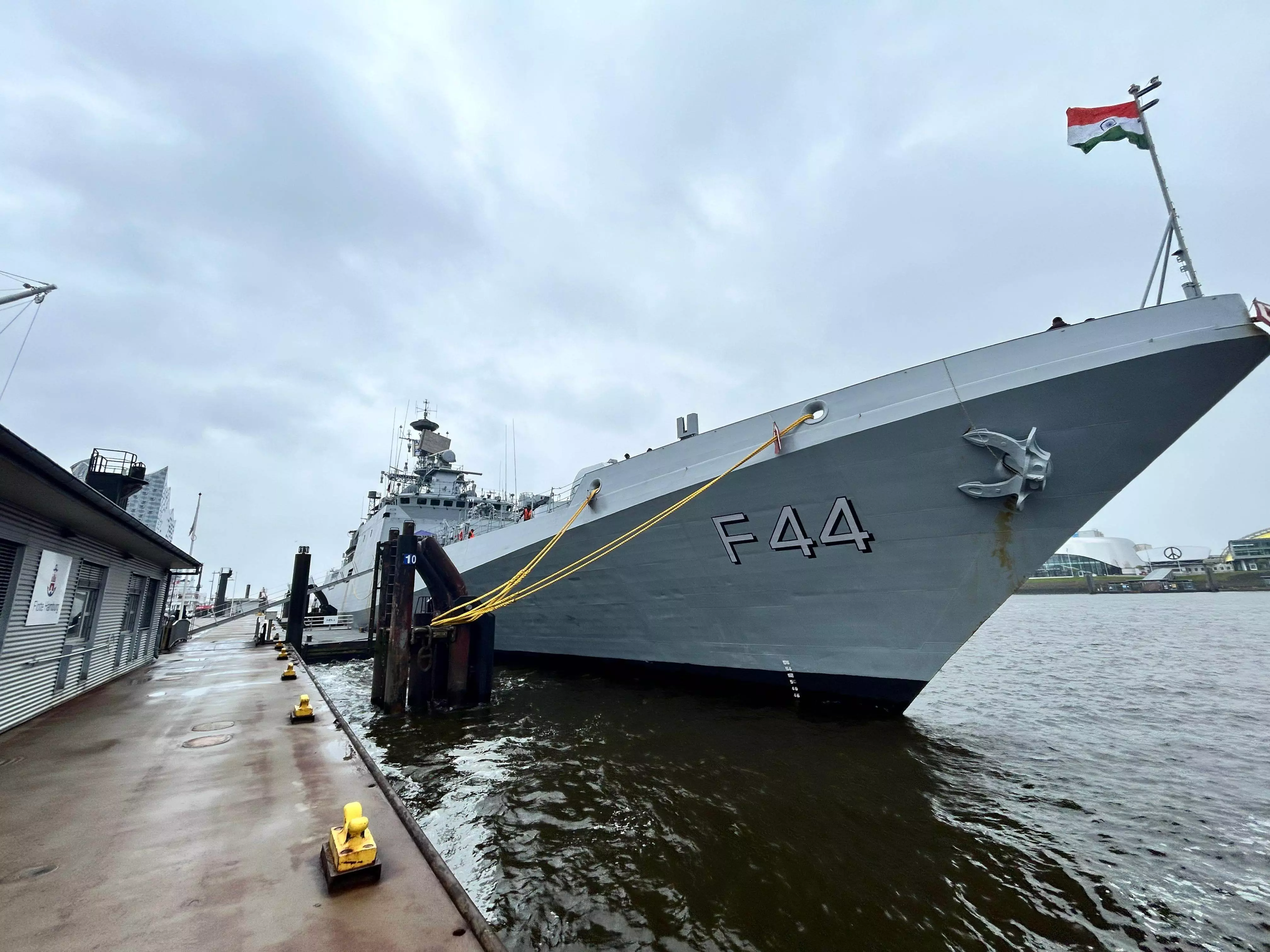 INS Tabar Docks in Hamburg: Strengthening Indo-German Naval Ties