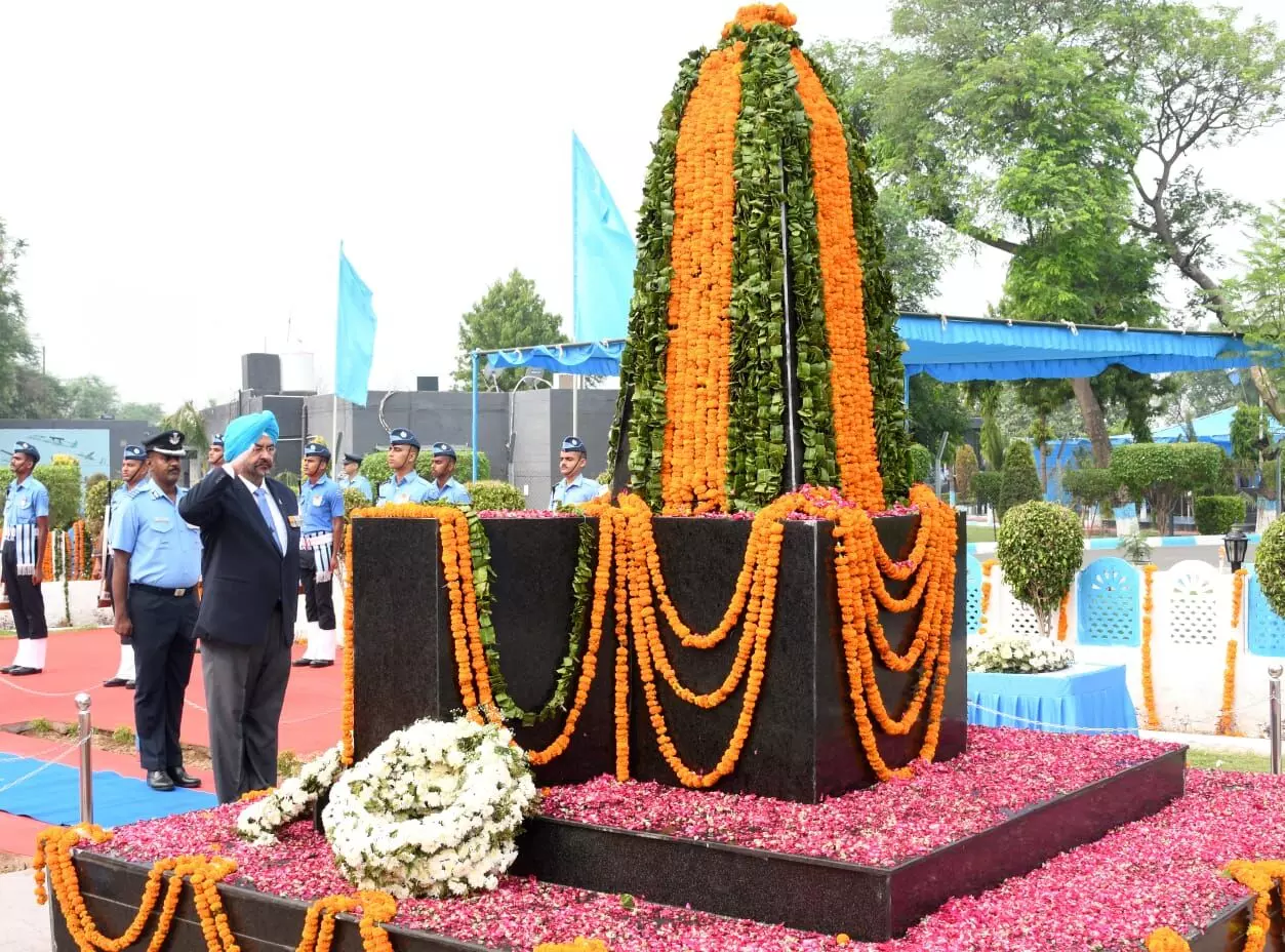 Indian Air Force Celebrates 25th Anniversary of Kargil Vijay Diwas at Bhisiana Station