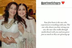 Parineeti Chopras mother shares emotional note for firstborn