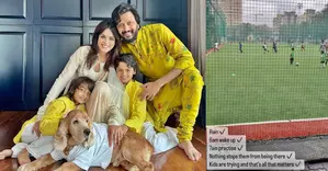 Genelia Deshmukh shares video of kids practicing football in rain: Nothing stops them