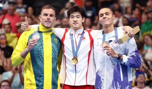 Paris Olympics: Chinas Pan sets world record to win mens 100m freestyle swimming gold