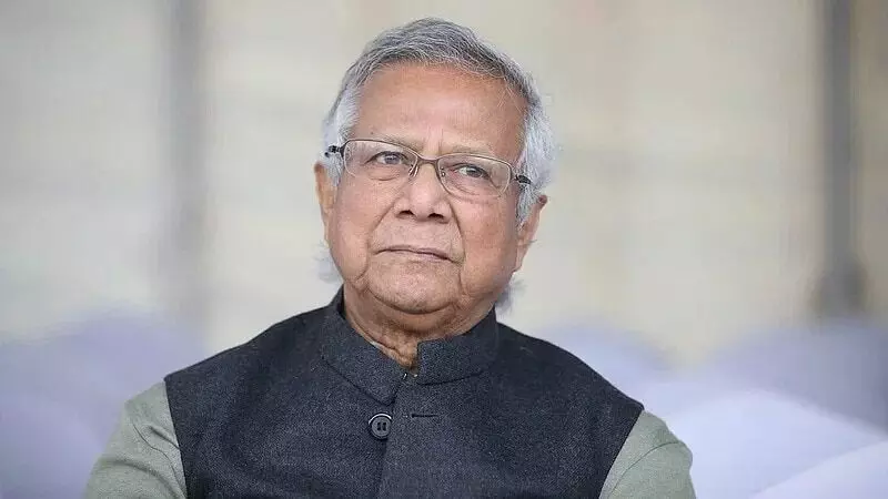 Mohammad Yunus Expressed Displeasure on Indias Stance on Bangladeshs Violent Protests