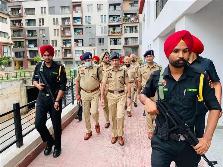 Punjab Police Conducts Massive Security Sweep at Court Complexes Ahead of Independence Day