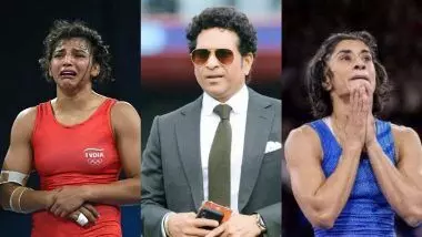 Sachin Tendulkar Commends Vinesh Phogat and Nisha Dahiyas Spirit Despite Olympic Setback