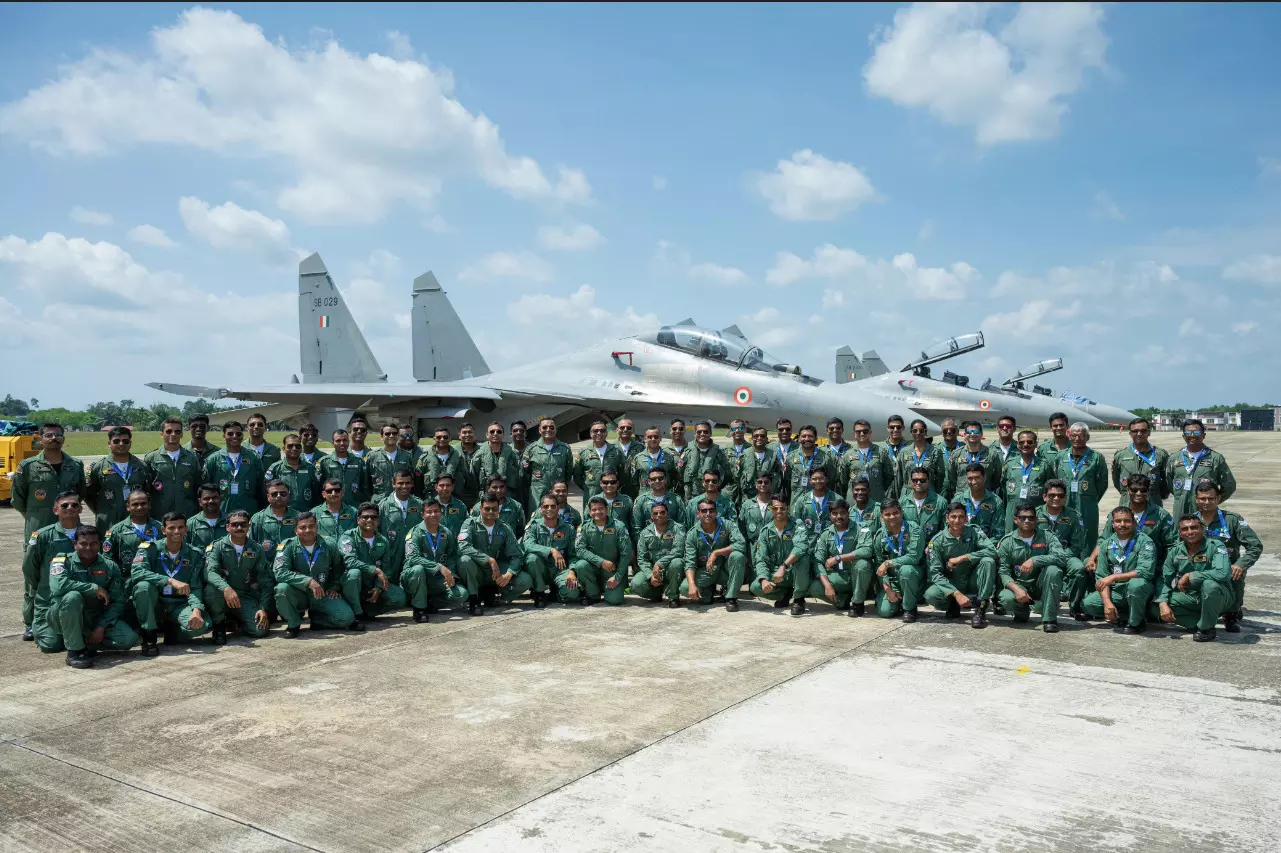 Indian Air Force Contingent Returns After Successful Exercise Udara Shakti 2024 in Malaysia