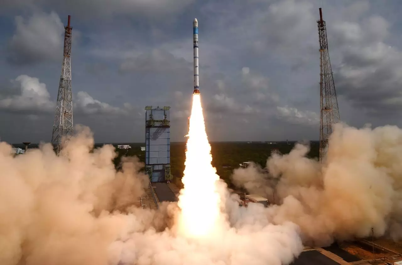 ISRO Launches EOS-08 Earth Observation Satellite on SSLV-D3