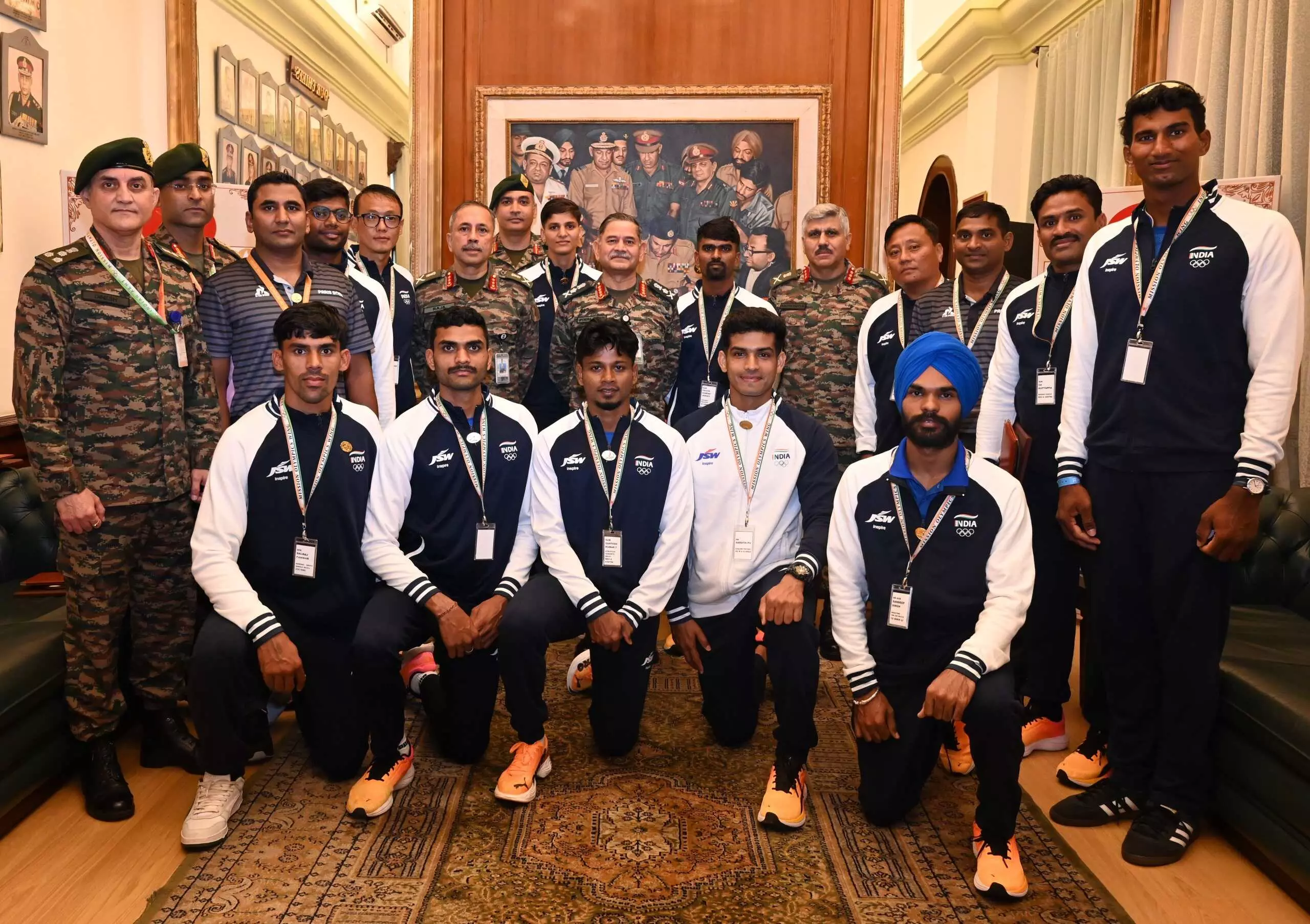 Army Chief Honors Olympic Medalists, Highlights Militarys Sporting Legacy