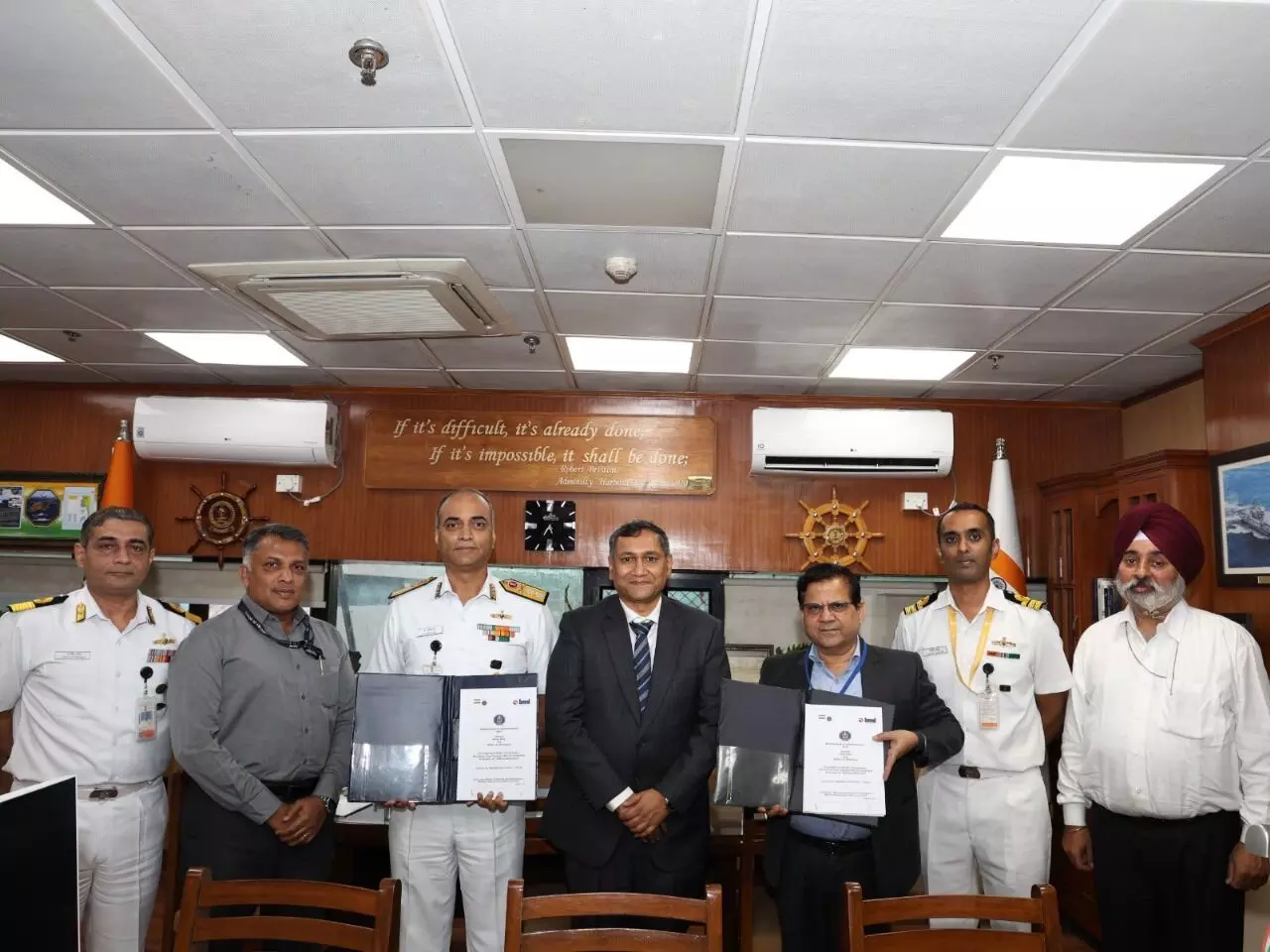 BEML and Indian Navy Forge Landmark MoU for Indigenous Marine Engineering Equipment