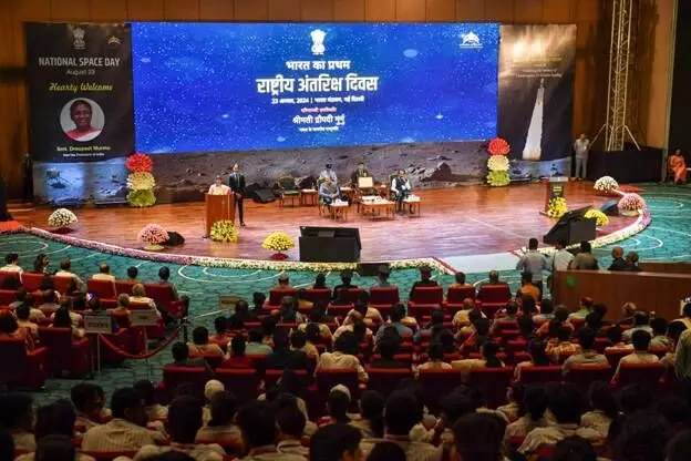 India Aims for Moon Landing by 2040, Announces Space Minister on First National Space Day