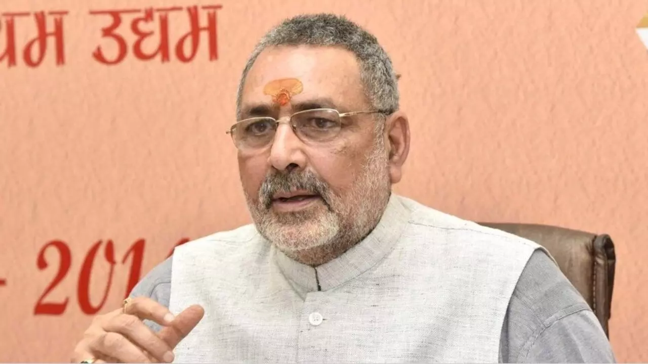 Giriraj Singh Compares Mamata Banerjee to Kim Jong Un Amid Rising Tensions in West Bengal