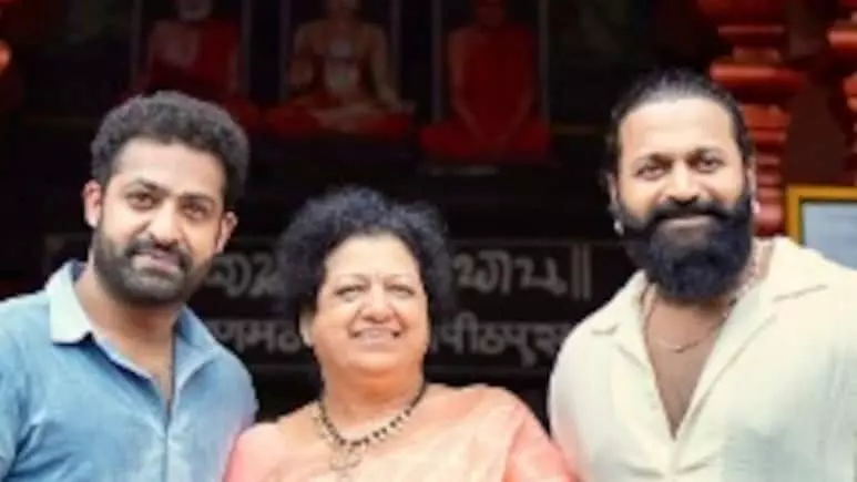 Junior NTR Fulfills His Mothers Dream with a Special Visit to Udupi Sri Krishna Math