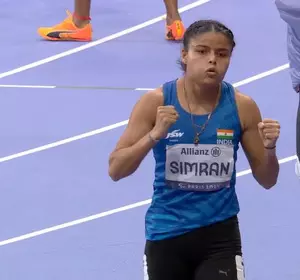 Paris Paralympics: Simran Sharma bags historic bronze in Womens 200m T12