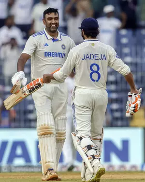 1st Test: Ashwin, Jadeja guide India to 376; Mahmud claims five-fer