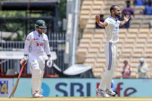 1st Test: Bumrah, Akash rock Bangladesh after Ashwin’s 113 takes India to 376