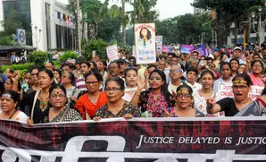 RG Kar Tragedy:  Junior doctors sit-in lifted officially after rally to CBI office