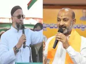 Is it not Hinduphobia, MoS Home Bandi Sanjay asks Owaisi