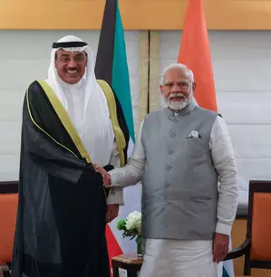 PM Modi, Kuwaiti Crown Prince discuss ways to add vigour to bilateral ties