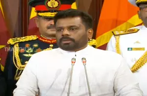 Anura Dissanayake takes oath as Sri Lankas 9th President