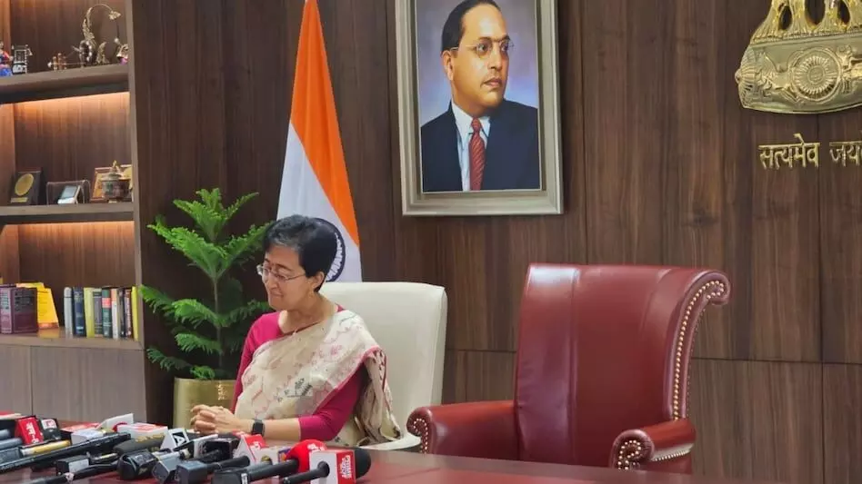 AAP Leader Atishi Assumes Delhi CM Role with Symbolic Gesture, Leaves Chair Empty for Kejriwal