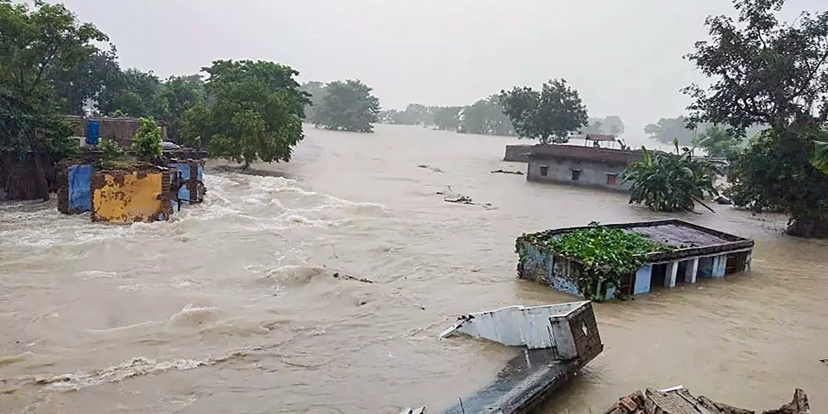 Bihar Flood: High Alert as Continuous Rainfall Raises River Water Levels