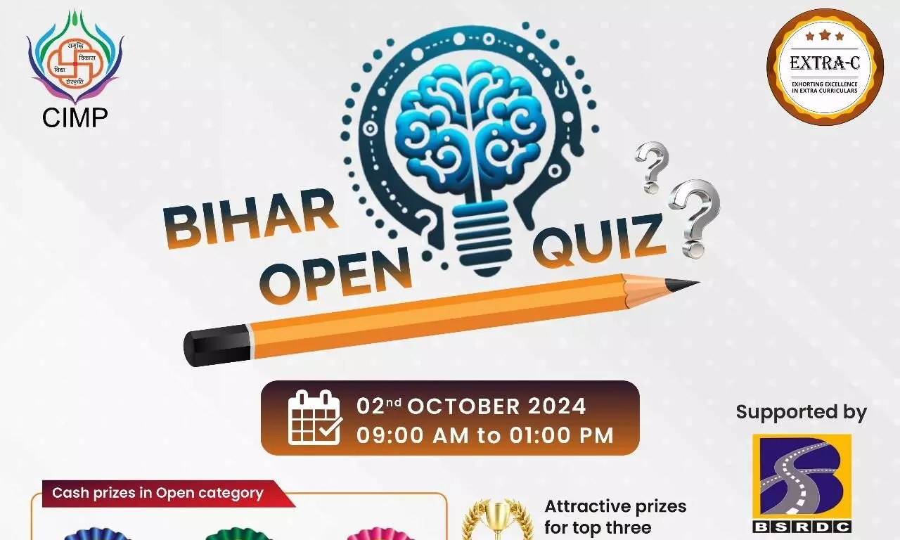 Bihar Open Quiz Contest 2024 Set to Thrill on Gandhi Jayanti