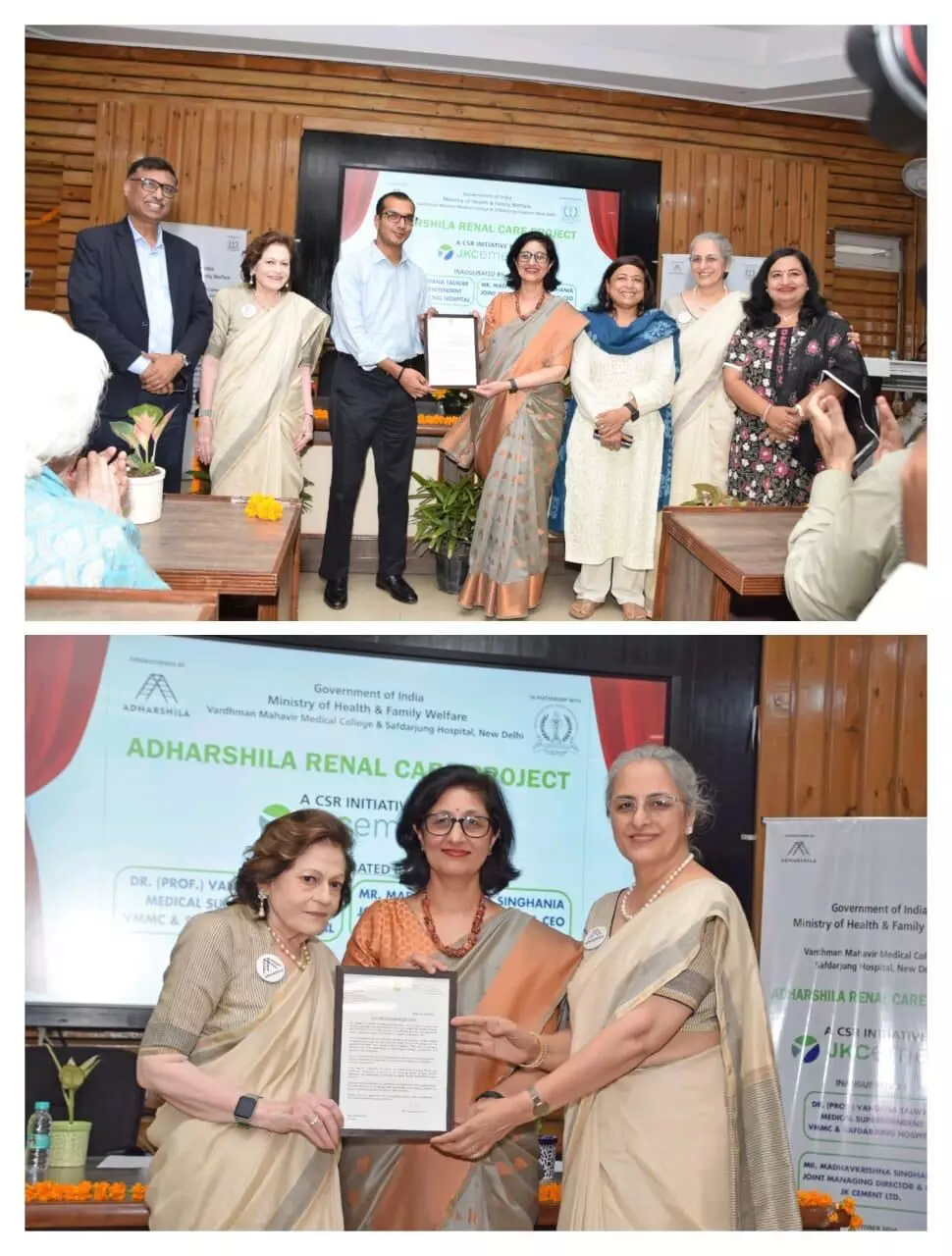 JK Cement & Adharshila Partner with VMMC & Safdarjung Hospital to Enhance Dialysis Services