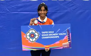 Asian Youth Archery: Vaishnavi Pawar leads India to silver in U-18 womens recurve event