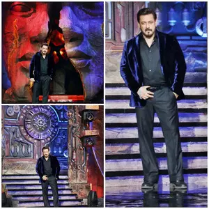 Salman Khan spotted on sets of ‘Bigg Boss Season 18’ shooting for the grand premiere